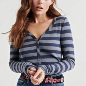 Lucky Brand Henley Top size M